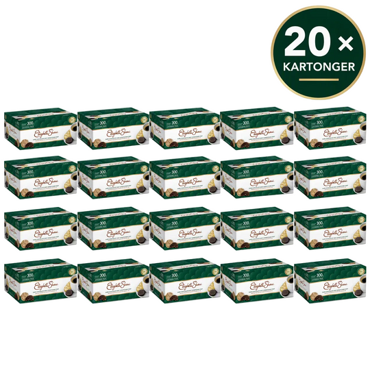 20 kartonger - Elizabeth Shaw Mint Crisp Mörk Choklad 300 st