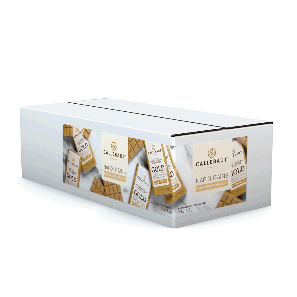 Callebaut Napolitains karamelchokolade detailhandelsæske