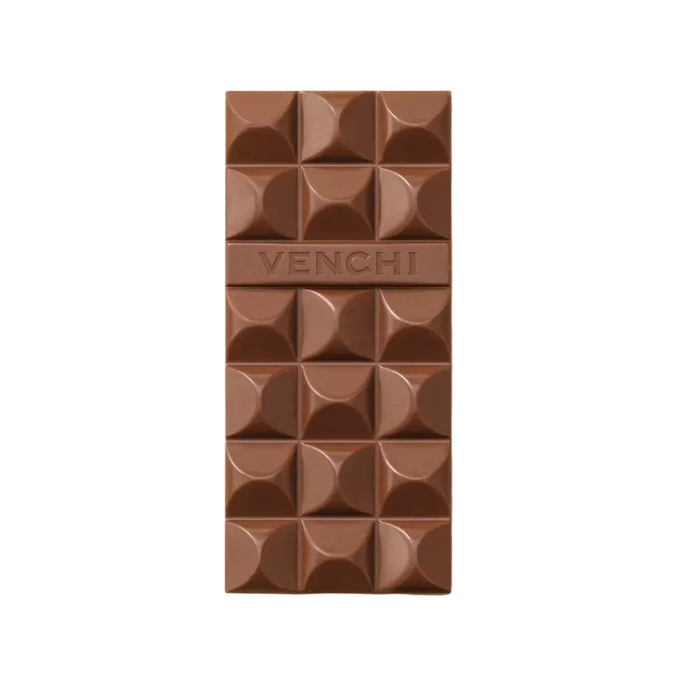 Venchi Mælkechokolade uden tilsat sukker, med hele hasselnødder 100g