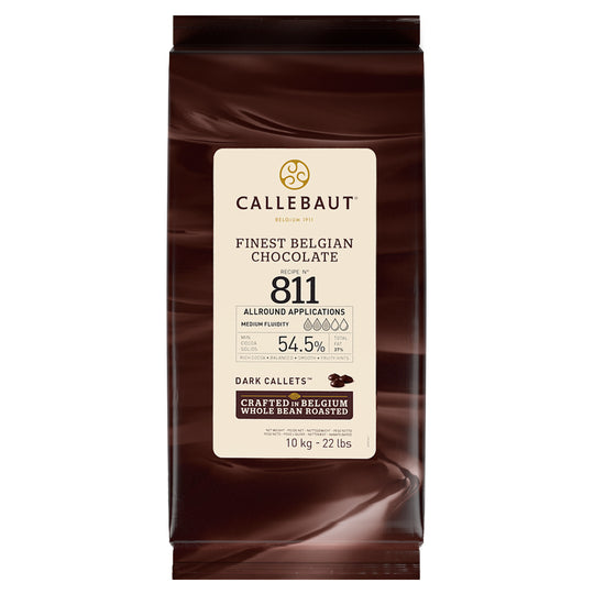 Callebaut 811 Mørk Chokolade 54,5% 10 kg