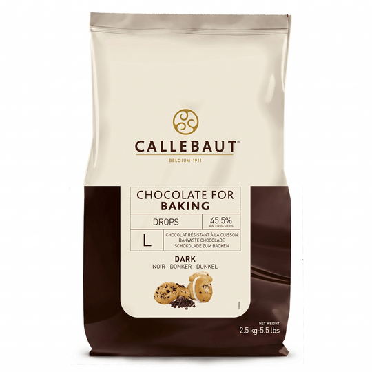 Callebaut Mörk Bakchoklad 45,4% 2,5kg