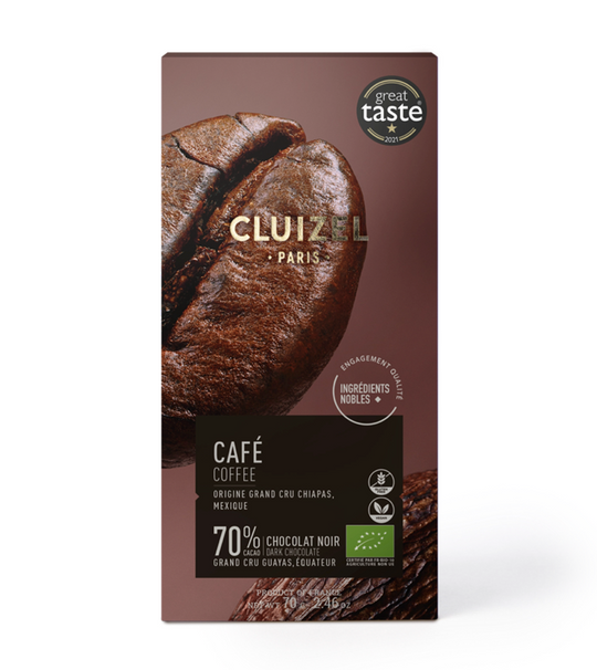 Cluizel Noir Au Café 70% 70g