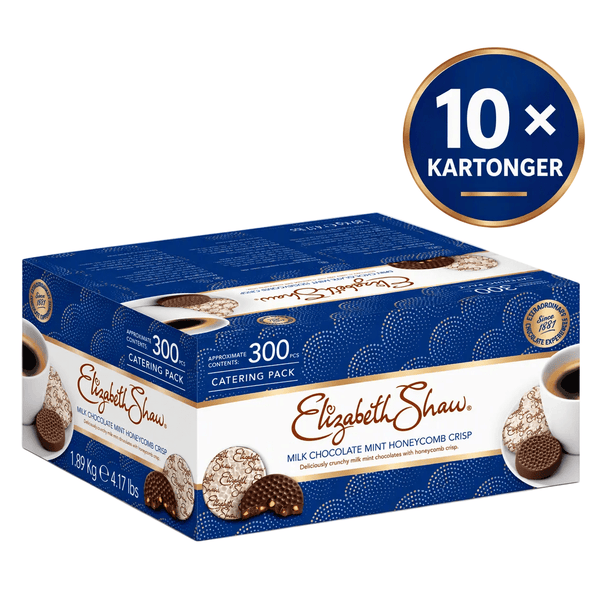 Elizabeth Shaw Mint Crisp Mælkechokolade Cateringboks, 300 stk