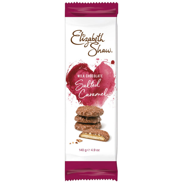 Elizabeth Shaw chokoladekiks med salt karamel fyld, 140g