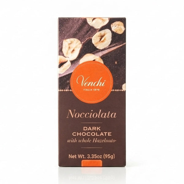 Venchi Nocciolata mørk chokolade med hele hasselnødder
