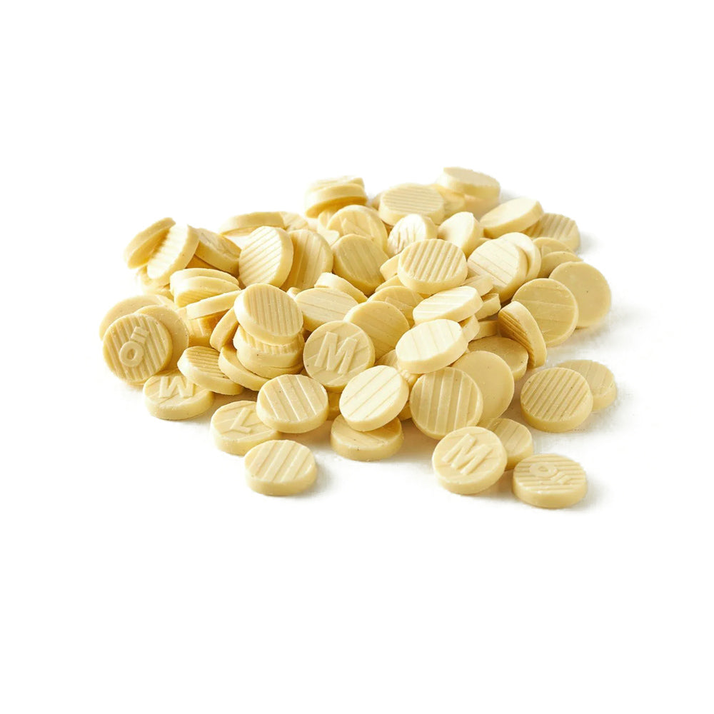 Malmö Chokladfabrik Vegansk Hvid Chokolade 40% ØKO 1Kg