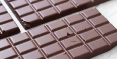 Sprucken choklad