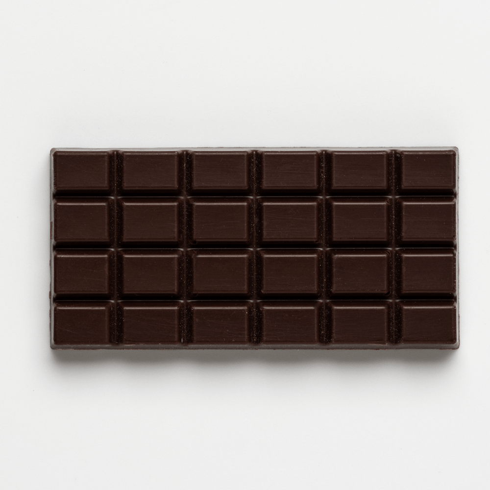 Afviklet Callebaut 811 mørk chokoladestang med segmenteret ristik