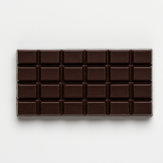 Afviklet Callebaut 811 mørk chokoladestang med segmenteret ristik