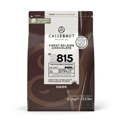 Callebaut 2815 Mørk Chokolade 57,9% 2,5kg