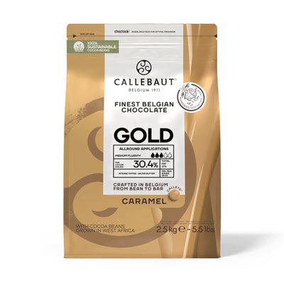 Callebaut Gold Karameliseret Hvid Chokolade 30,4% 2,5kg