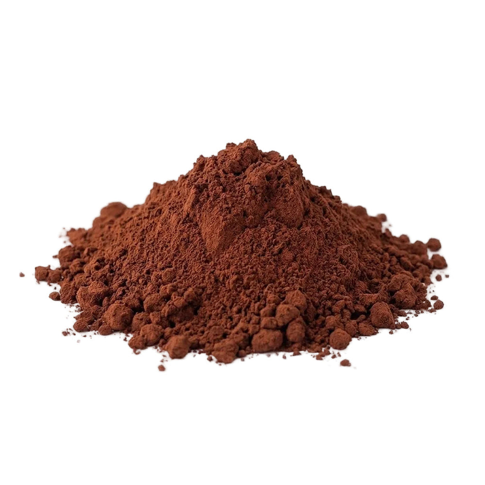 Chokladshopen Callebaut mörkbrunt alkaliserat kakaopulver med hög fetthalt för professionell bakning och dekoration