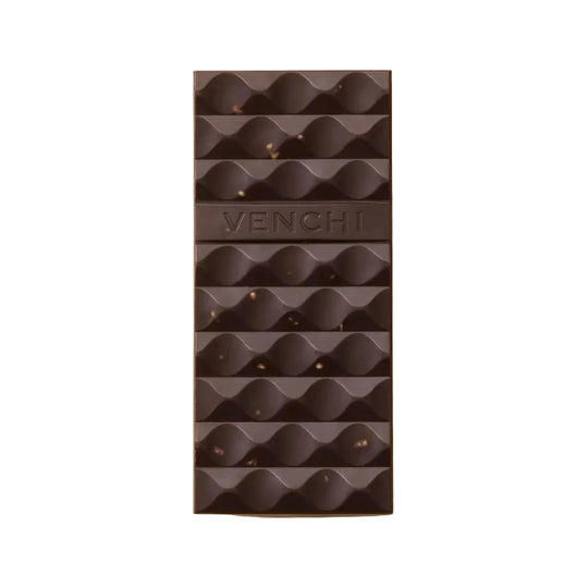 Venchi Mørk chokolade uden tilsat sukker, med hele hasselnødder 100g