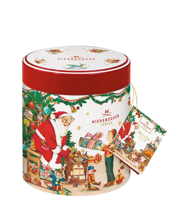 Niederegger Julburk marcipankage 250g med julemotiv