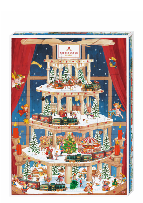 Niederegger Julekalender 500g