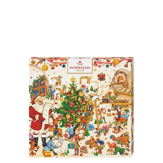 Niederegger Kalender Nisseværksted 168g