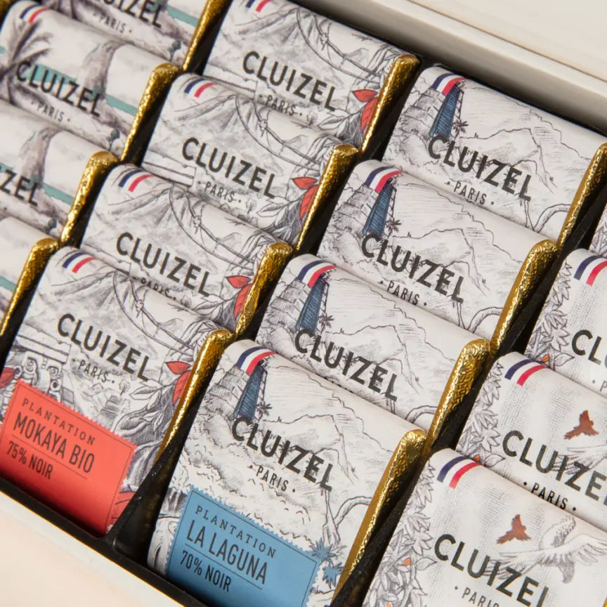 Cluizel Prøvesæt Plantagechokolade 140g