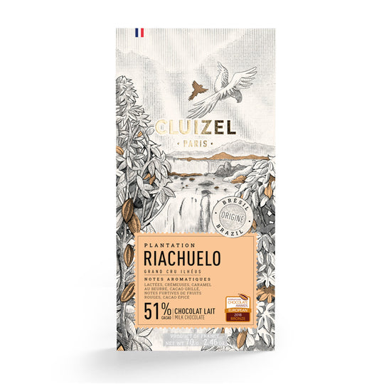 Cluizel Riachuelo Lait 51%, 70g