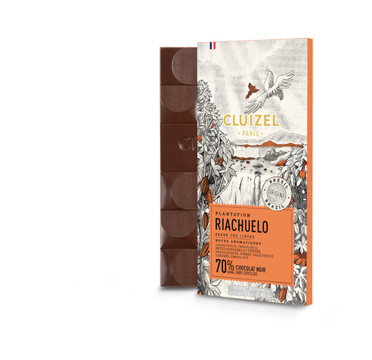 Cluizel Riachuelo Noir 70% 70g