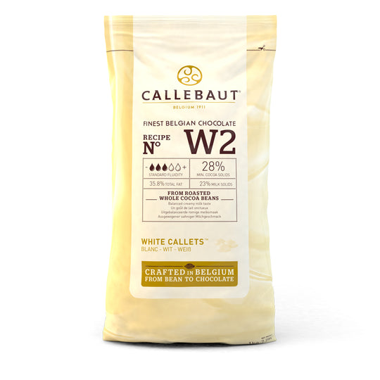 Callebaut W2 Hvid Chokolade 28% 1kg