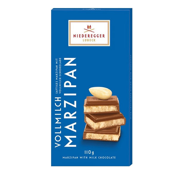 Niederegger Marsipankaka Mjölkchoklad 110g pakke